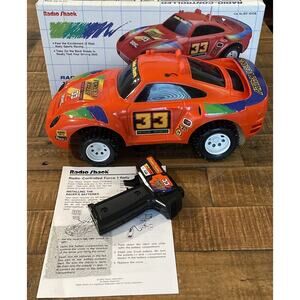 Vintage Radio Shack Force 1 Rally Radio-Controlled Car TESTED